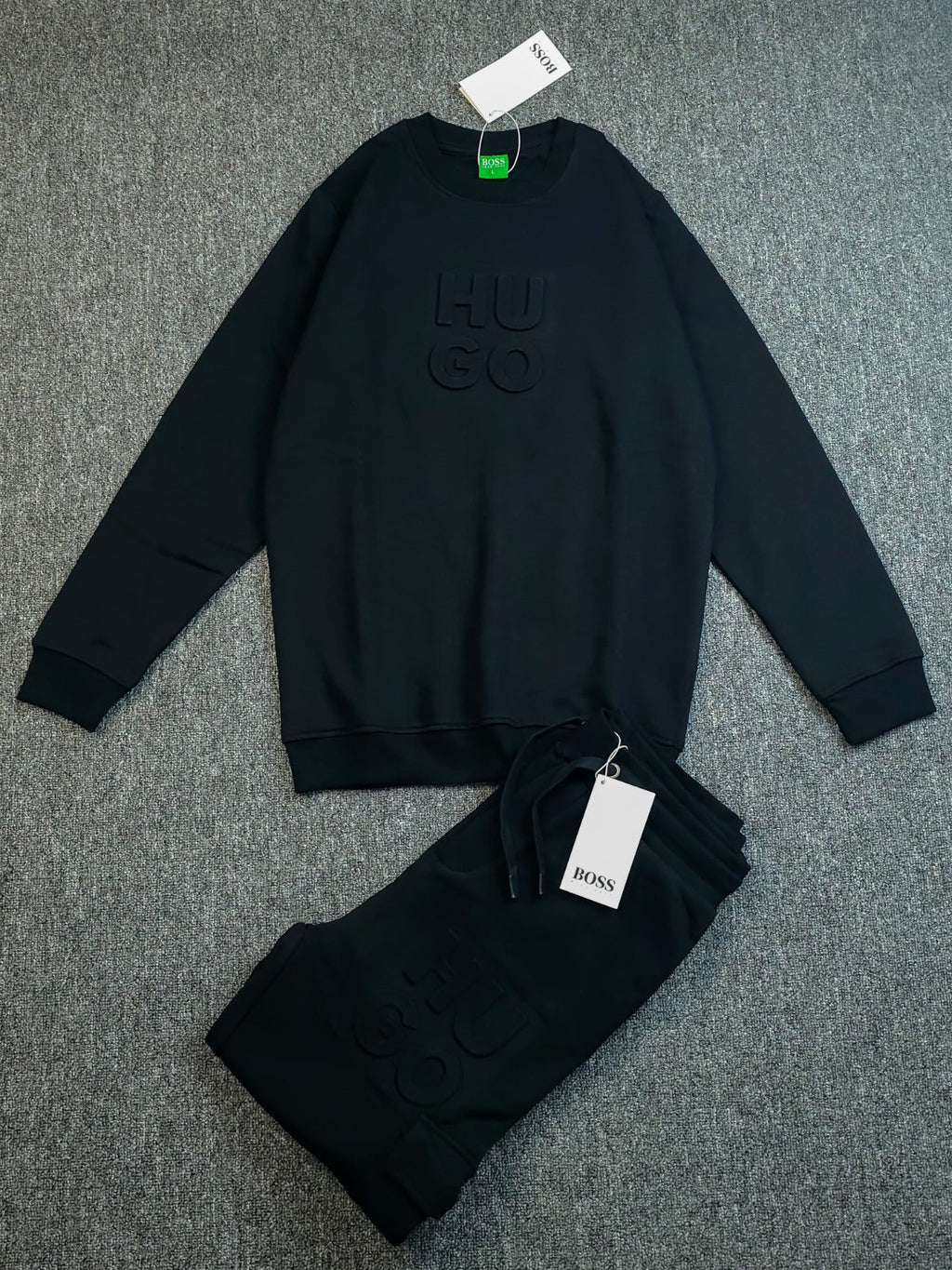 Premium HUGO BOSS Unisex Tracksuit | Export Quality