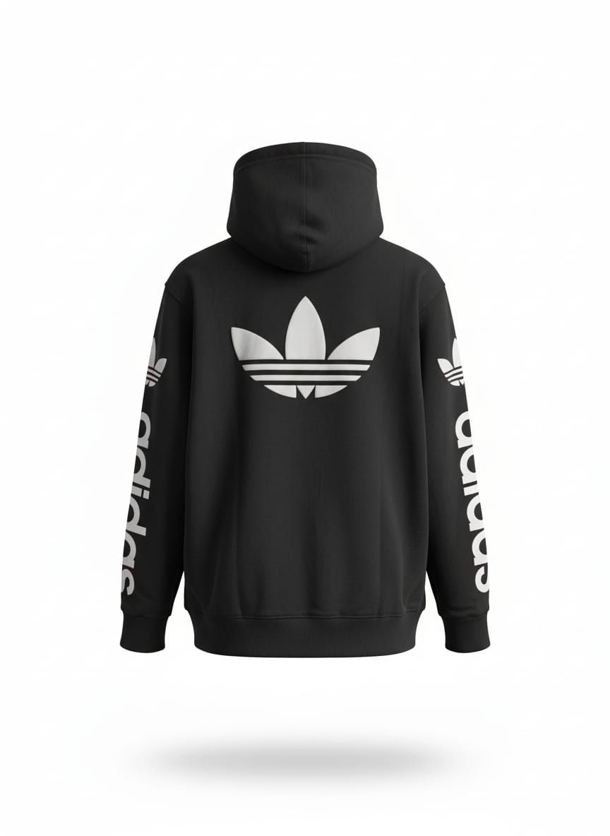 Premium Heavy GSM Men’s Hoodie – High Density Puff & Rubber Print | 380+ GSM China Interlock